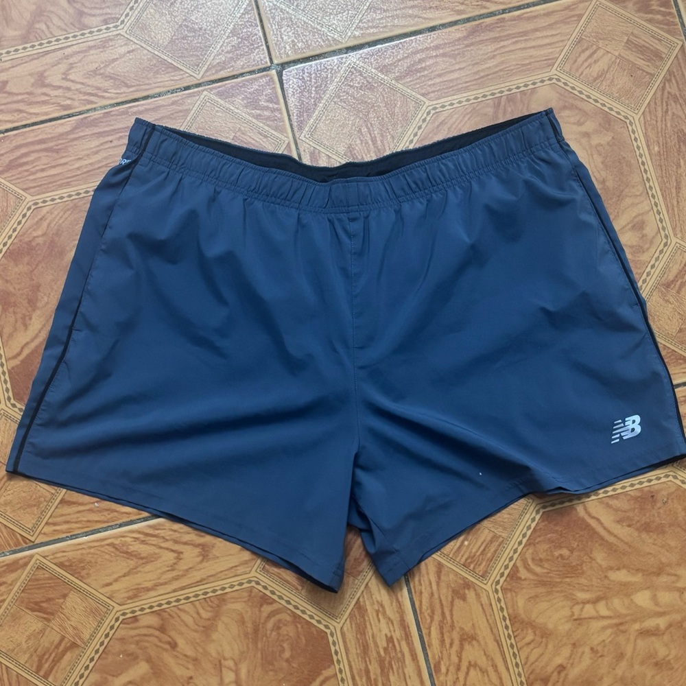 New Balance Men’s Dark Gray Athletic Shorts NBDRY Size 2XL